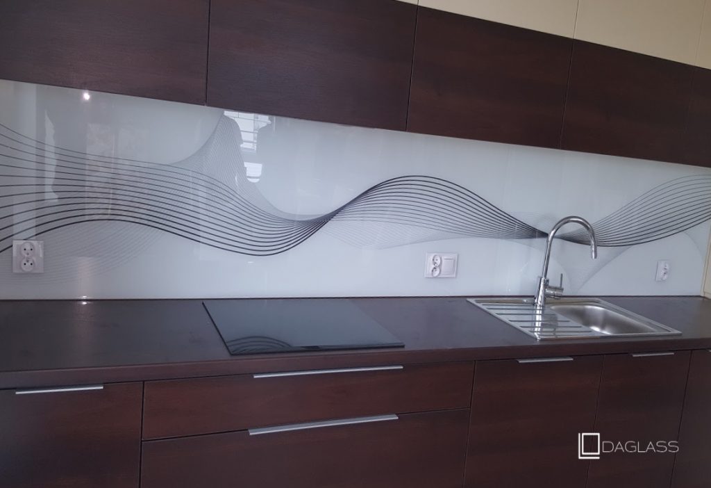 Dekoracyjna szklana ścienna okładzina