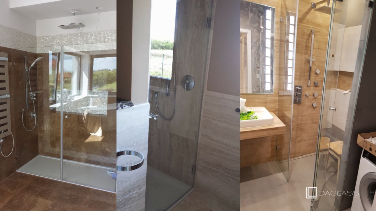 Kabiny prysznicowe drzwi szklane